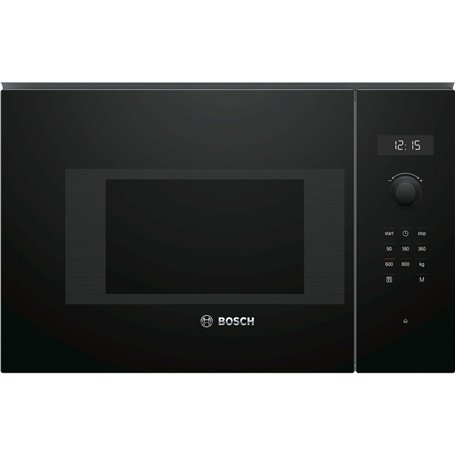 Micro-ondes avec Gril BOSCH BFL524MB0   20L Noir 800 W 20 L