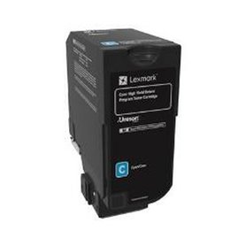 Toner original Lexmark 74C2HC0 Cyan (1 Unité)