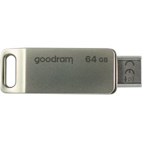 Clé USB GoodRam ODA3-0640S0R11 Argenté 64 GB