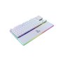 Clavier pour jeu Newskill Gungnyr TKL Pro Ivory LED RGB Espagnol Qwerty