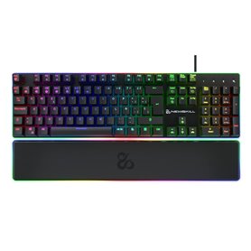 Clavier pour jeu Newskill Gungnyr Pro Noir LED RGB Espagnol Qwerty