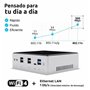 Mini PC Alurin ALURINMNIPC-4WP Intel© Core i5-10210U 16 GB RAM 500 GB SSD