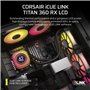 Kit de refroidissement liquide Corsair iCUE LINK TITAN 360 RX LCD Kit