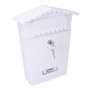 Boîte aux lettres EDM 85802 House Blanc Acier 21 x 6 x 30 cm