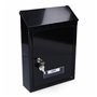 Boîte aux lettres EDM 85806 Standard Noir Acier 21 x 6 x 30 cm