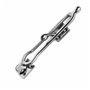 Dispositif de retenue de porte EDM 85563 nickel 3 cm