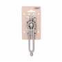 Dispositif de retenue de porte EDM 85563 nickel 3 cm