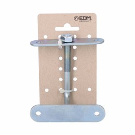 Support rampe EDM 85582 Basic Acier Zinc zingage Réglable