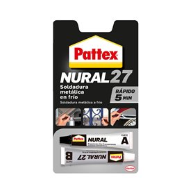 Adhésif instantané Pattex nural 27 Gris 22 ml Pâtes