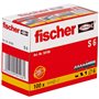 Crampons Fischer S6 50106 Expansion 100 Pièces 6 x 40 mm