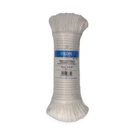 écheveau tressé EDM 87850 Blanc Nylon 25 m