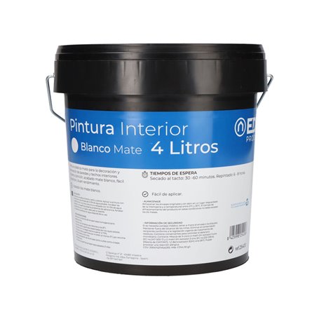 Peinture EDM 25400 Blanc 4 L Intérieur