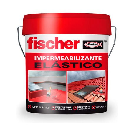 Imperméabilisation Fischer 547157 Rouge 4 L