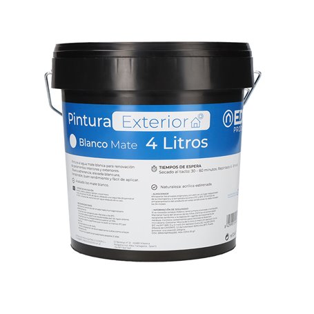 Peinture EDM 25404 Blanc 4 L