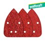 Papier abrasif Wolfcraft 1756000 80/120/240 g (9,6 x 13,6 cm)