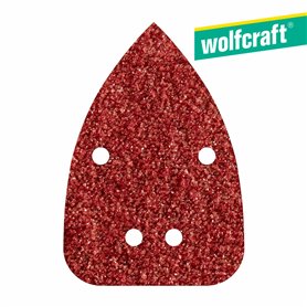 Papier abrasif Wolfcraft 1757000 80 g (9,6 x 13,6 cm)