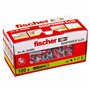 Crampons Fischer DuoPower 555005 Ø 5 x 25 mm Nylon (100 Unités)