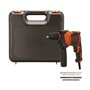 Set de forage et accessoires Black & Decker BEH710K-QS 230 V 710 W