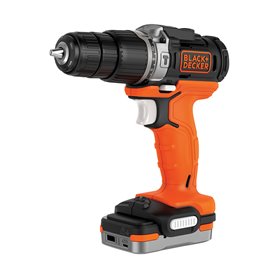 Perceuse à Percussion Black & Decker BDCHD12S1-XJ 12V 1,5 Ah 12 V