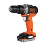 Perceuse à Percussion Black & Decker BDCHD12S1-XJ 12V 1,5 Ah 12 V