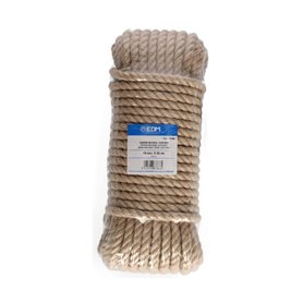 écheveau tressé EDM 87868 Naturel Jute 20 m