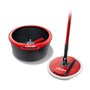 Mop with Bucket Vileda Spin & Clean Plaque Tournante polypropylène