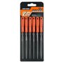 Ensemble de limes Black & Decker bdht0-22270 6 Pièces Figures géométriques