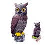 Répulsif EDM 06078 polypropylène Ø 19 x 40 cm Oiseaux Hibou