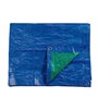 Auvent EDM 74991 Bleu Vert 90 g/m² 3 x 4 m Double face