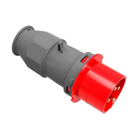 Fiche électrique EDM Rouge Aérienne 16 A CETAC