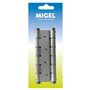 Charnière Micel BS10 M57004 Argenté Aluminium 180 x 33 mm Double action