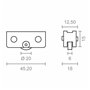 Roulement EDM 85470 CLL/104 rd18 Acier 45,2 x 15 mm (2 Unités)