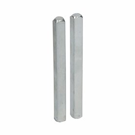 Carré de porte EDM 85630 CDD01 Acier 8 x 90 mm (2 Unités)