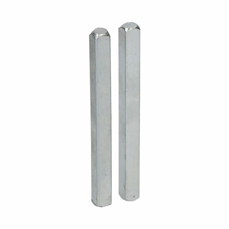 Carré de porte EDM 85630 CDD01 Acier 8 x 90 mm (2 Unités)