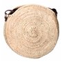 Sac-à-main Femme EDM 30 x 30 cm Rond Feuille de palmier