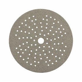 Disque de ponçage multi-trous pour ponceuse excentrique Wolfcraft 1106000 Ø 125 mm 60 g 5 Unités