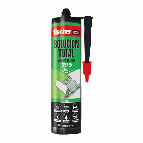 Scellant/Adhésif Fischer Solución Total 572480 Vert 290 ml Pelouse