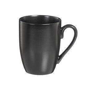 Jeu de 6 tasses Caison Yumei Noir Porcelaine 350 ml 6 Unités
