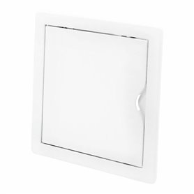 Couvercle de trappe EDM 87739 Blanc Encastrable Carré 16,5 x 16,5 cm