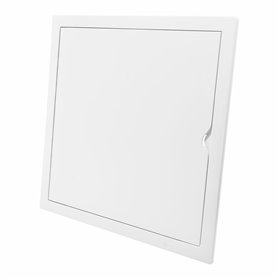 Couvercle de trappe EDM 87743 Blanc Encastrable Carré 32,5 x 32,5 cm