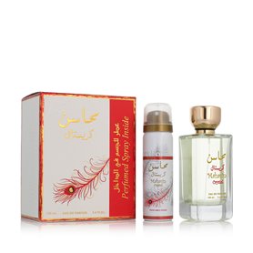 Set de Parfum Femme Lattafa Mahasin Crystal EDP 2 Pièces