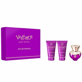 Set de Parfum Femme Versace Pour Femme Dylan Purple 3 Pièces