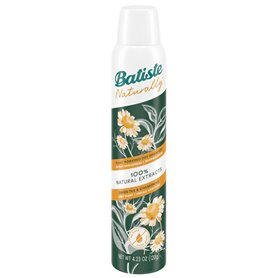 Shampooing sec Batiste Naturally 200 ml Thé vert Camomille