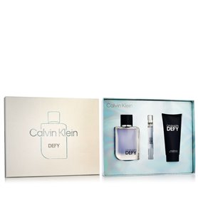 Set de Parfum Homme Calvin Klein Defy 3 Pièces