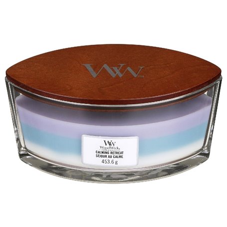 Bougie Parfumée Woodwick Trilogy Ellipse Candles 453 g