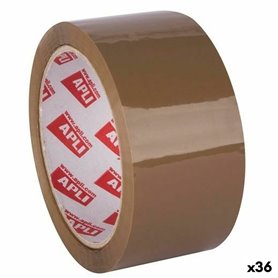 Ruban adhésif Apli Brillants 36 Unités Emballage 48 mm x 66 m Marron