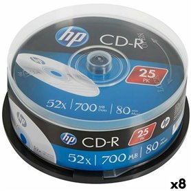 CD-R HP 700 MB 52x (8 Unités)