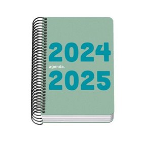 Agenda DOHE MEMORY BASIC Vert A6 12 x 17 cm 2024-2025