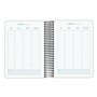 Agenda DOHE MEMORY BASIC Vert A6 12 x 17 cm 2024-2025