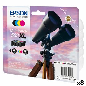 Cartouche d'encre originale Epson XP-5100 5105 WF2860DWF 2865DWF Noir/Cyan/Magenta/Jaune (8 Unités)